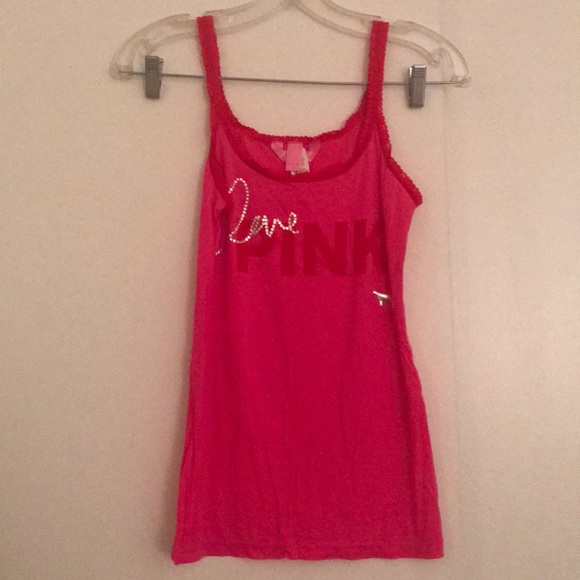 PINK Victoria's Secret Tops - BRAND NEW Victoria Secret Pink Tank PINK Victoria's Secret Tops - BRAND NEW Victoria Secret Pink Tank